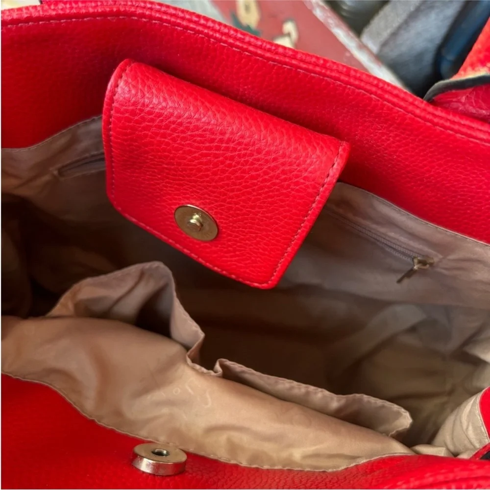 Jones New York Signature‎ Reptile Embossed Vegan Leather Satchel
